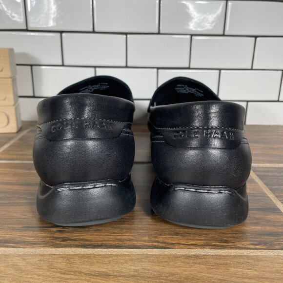 Cole Haan Grand Atlantic Penny Loafer Mens Size 11.5 Shoes Black Leather Slip On main image 11